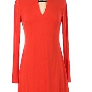 Vince Camuto orange dress